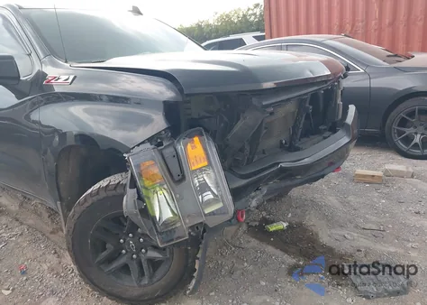 2021 Chevrolet Silverado 1500 4Wd Short Bed Custom Trail Boss из США, поврежденный, VIN 3GCPYCEF4MG482172